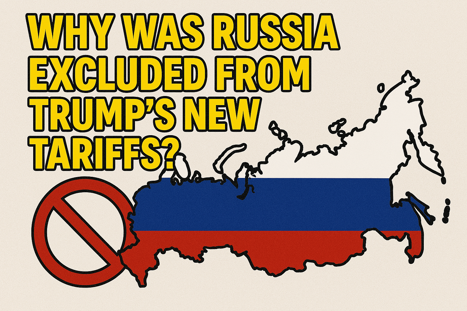 Featured Post Image - Why Russia Was Excluded From Trump’s New Tariffs Explained